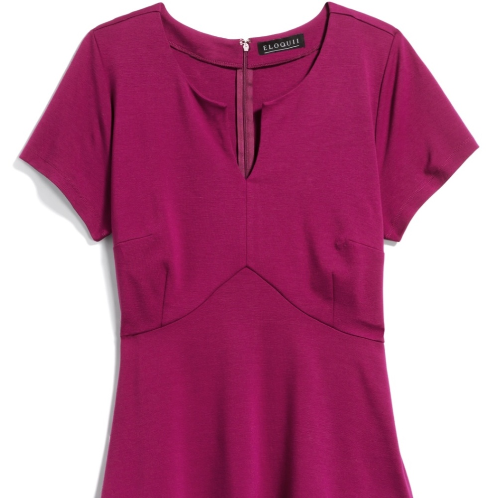 Eloquii Fuschia Size 24 Top
